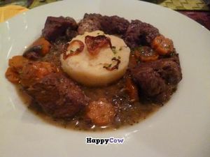 seitan meat with mashed potatoes at Le Potager du Marais - Saint Paul in Paris
