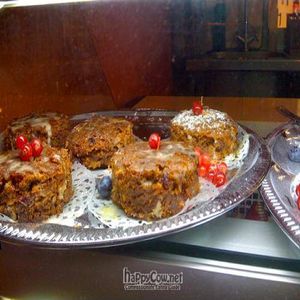 Individual vegan carrot cakes! at Le Potager du Marais - Saint Paul in Paris