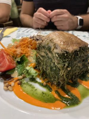 Lasagna  at Le Potager du Marais - Saint Paul in Paris