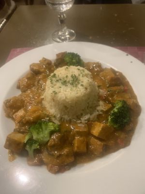 Main course special - goulash  at Le Potager du Marais - Saint Paul in Paris