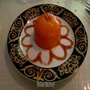 Orange - Carott pudding at Le Potager du Marais - Saint Paul in Paris