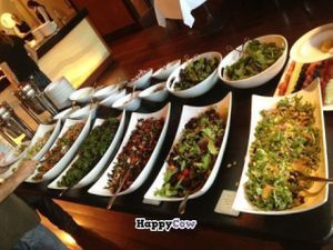 The table of sides, salads, and soups!  at Jill's Restaurant in Boulder