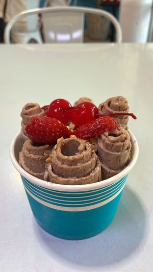   at Curly Cream Rolled Icecream in Destin