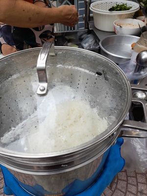 Sticky rice at Vegan Street Food Stall in Ho Chi Minh City