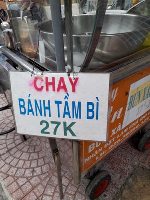Vegan menu at Vegan Street Food Stall in Ho Chi Minh City