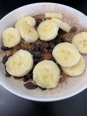 Vegan Oatmeal  at Taylor Made Cafe in Wellington