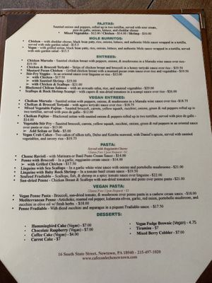   at Cafe Con Leche in Newtown