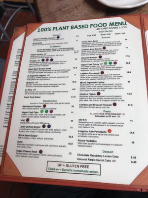 100% Plant Based Menu options at Cafe Con Leche in Newtown
