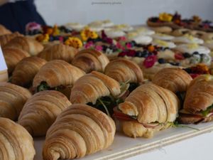 Croissant at Porto Vegan Market in Porto