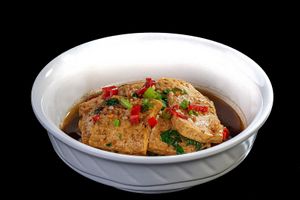 Tofu de la abuela at Restaurante Chila in Valencia