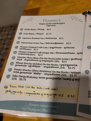  at Flowers Nanobrewery  in Phnom Penh