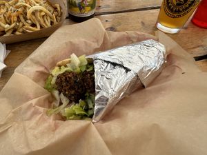 LENTIL FALAFEL  at The Potato in Mccarthy