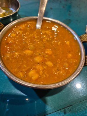 Chole masala at Gupp Shupp @ Chai Shai in Leh
