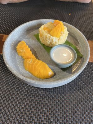 Mango Sticky rice  at Tuk Tuk in Bangalore