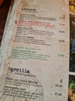 Vegan rice meal at Havana  in Heppenheim