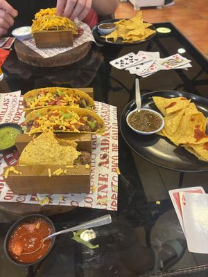 Forgot to take a picture before starting to eat sorry!   at Sunrise Tacos in Bangkok