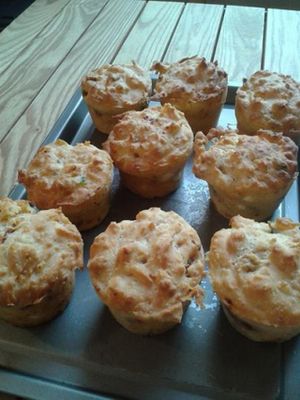 feta, basil and sunblush tom, gluten free breakfast muffins at Kava in Todmorden