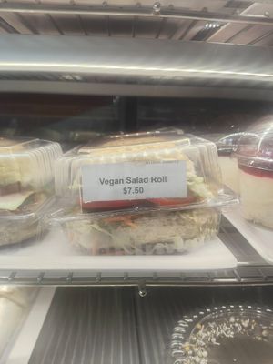 With avocado spread at Orbost Bakery in Orbost