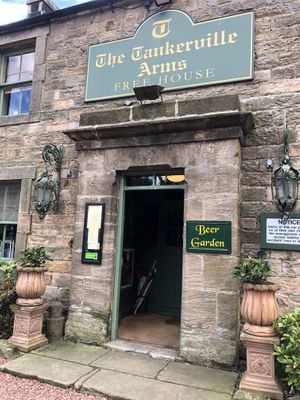 Outside   at The Tankerville Arms in Alnwick