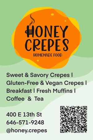  at Honey Crepes in New York City