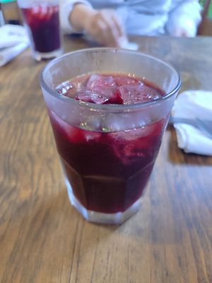 Agua Jamaica at Humaya Restaurante in Panajachel