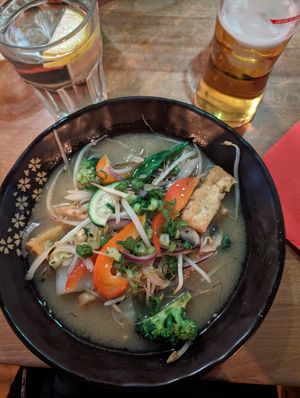 Veg ramen at Musashi - Capel in Dublin