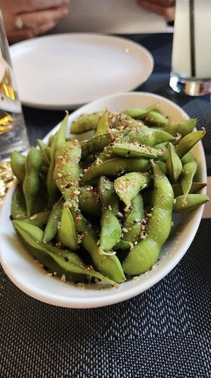 Edamame appetizer   at Aja 30A in Inlet Beach