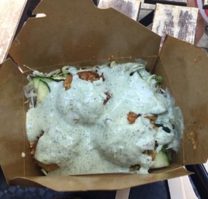 Falafel  at Green Bear Coffee - La Canebiere in Marseille