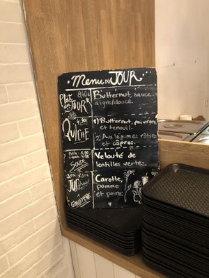 Daily menu starting at 1100 at Green Bear Coffee - La Canebiere in Marseille