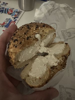   at Utopia Bagels in New York City