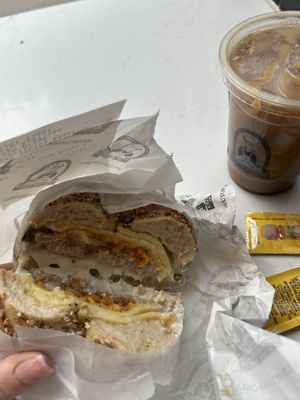   at Utopia Bagels in New York City