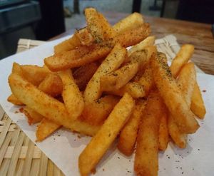 Fries at WAKO Bake in Chiang Mai