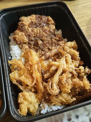 Tonkatsu plant-based (85 THB)  at WAKO Bake in Chiang Mai