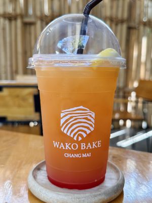 Wako fruit punch (85 THB)  at WAKO Bake in Chiang Mai