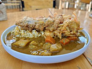 Japanese curry plant-based (139 THB)  at WAKO Bake in Chiang Mai