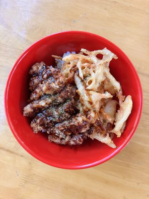 Tonkatsu plant-based (85 THB)  at WAKO Bake in Chiang Mai