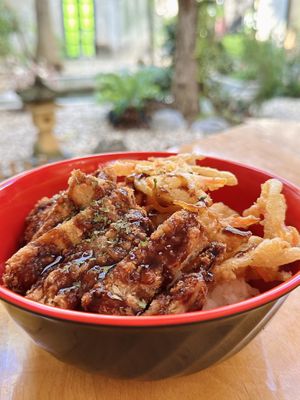 Tonkatsu plant-based (85 THB)  at WAKO Bake in Chiang Mai