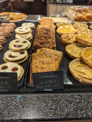 Apple pastry at Bebié Konditorei Confiserie GmbH in Luzern