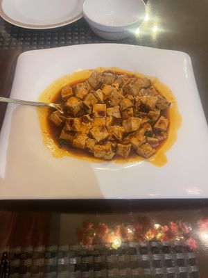 Spicy Tofu  at Huaxiaqing in Islamabad