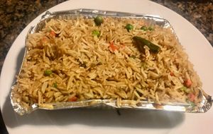 Veg fried rice  at Casavill in Abu Dhabi