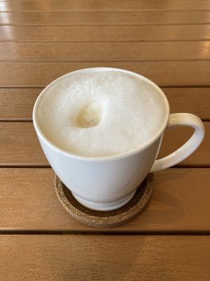 Oat latte   at Studio Cafe Sephiroth in Chigasaki