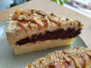 Peanut cake at Mommy's Cafe in Kaiserslautern