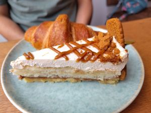 Lotus cake at Mommy's Cafe in Kaiserslautern