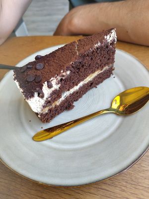 Chocolate banana Cake at Mommy's Cafe in Kaiserslautern