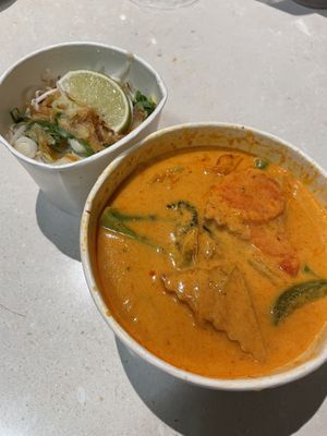 Laksa  at Vegan Thai-Riffic in North Lakes