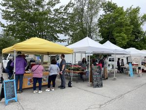   at Bar Harbor's Eden Farmers' Market in Bar Harbor