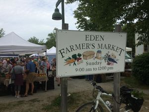 2016  at Bar Harbor's Eden Farmers' Market in Bar Harbor