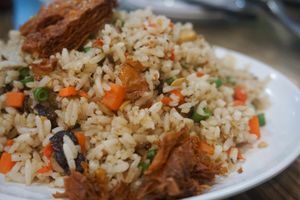 Fried Rice with Salted Fish at Yuet Sum Hin 悦心轩 in Kuala Lumpur