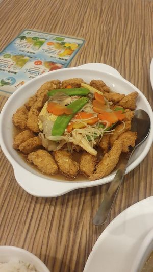Fried Golden Bean Curd at Yuet Sum Hin 悦心轩 in Kuala Lumpur