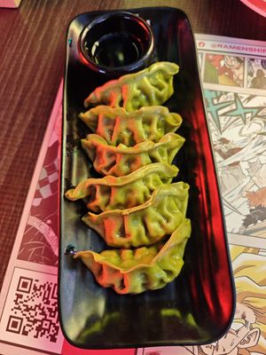 Gyōzas at Ramen Shifu in Tenerife